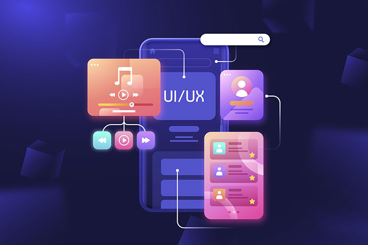 طراحی رابط کاربری سایت UI/UX